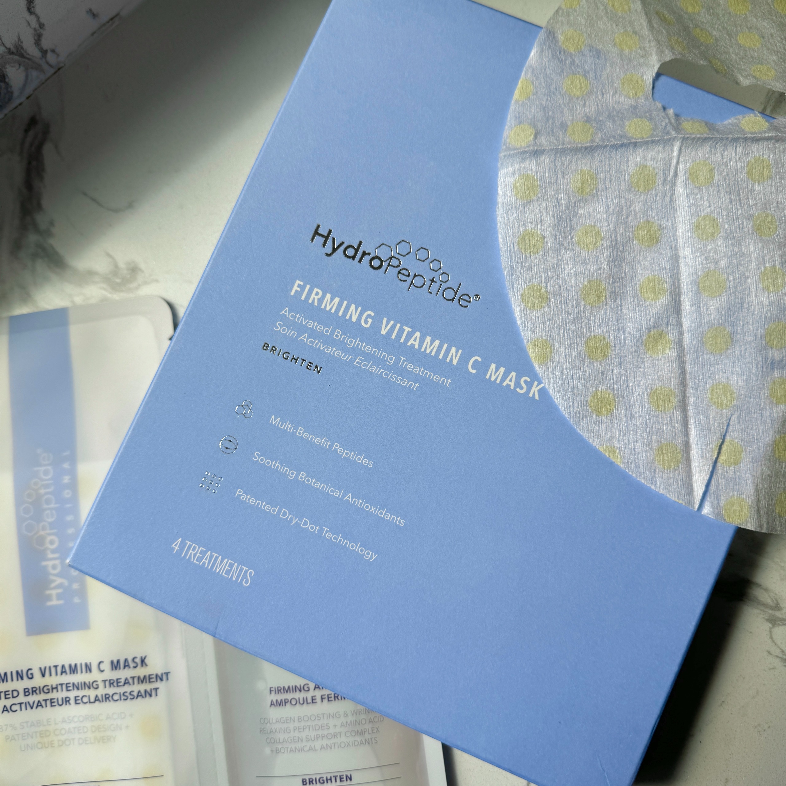 Hydropeptide Firming Vitamin C Mask, 4 Sachets - Image 4