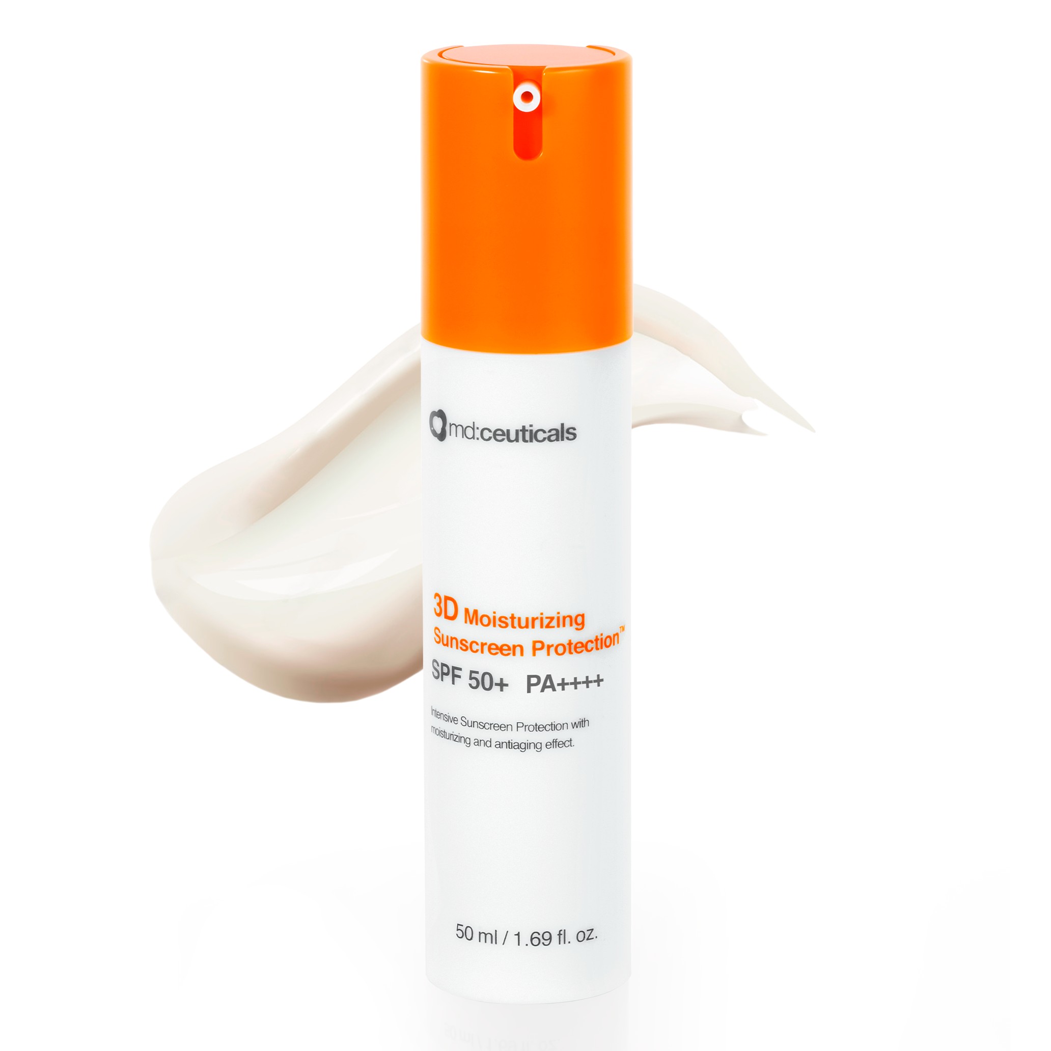 md: 3D moisturizing Sunscreen Protection SPF 50+, 50 ml - Image 2